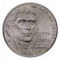 США 5 центов 2026