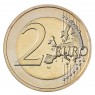 Франция 2 евро 2018 Василёк