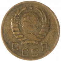 Монета 1 копейка 1939