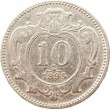 Австрия 10 геллеров 1895