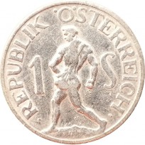 Австрия 1 шиллинг 1947