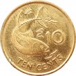 Сейшелы 10 центов 2007
