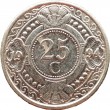 Антильские острова 25 центов 1994