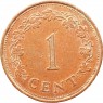 Мальта 1 цент 1972