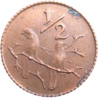 ЮАР 1/2 цента 1970