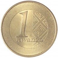 Монета Ангола 1 кванза 2012