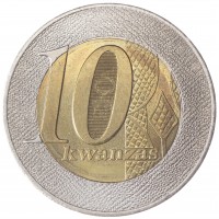 Монета Ангола 10 кванза 2012