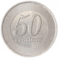 Монета Ангола 50 сентим 2012