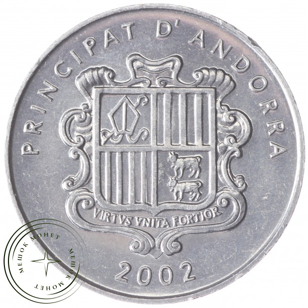 Андорра 1 сентим 2002 - 44104109