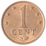Антильские острова 1 цент 1977