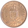 Антильские острова 1 цент 1977
