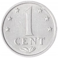 Монета Антильские острова 1 цент 1979