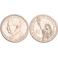 США 1 доллар 2013 Теодор Рузвельт