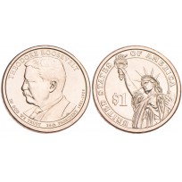 США 1 доллар 2013 Теодор Рузвельт