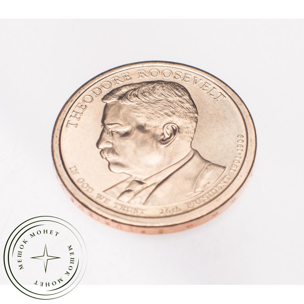 США 1 доллар 2013 Теодор Рузвельт