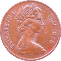Монета Фиджи 1 цент 1978