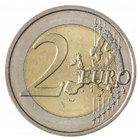 Монета Греция 2 евро 2013 2400 лет с основания Платоновской Академии