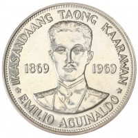 Филиппины 1 писо 1969