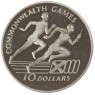 Ямайка 10 долларов 1986