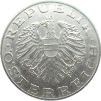 Монета Австрия 10 шиллингов 1978