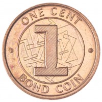 Зимбабве 1 цент 2014