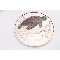 Монета Австрия 3 евро 2019 Черепаха