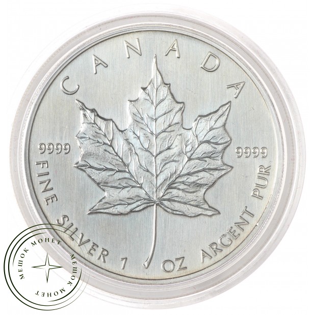 Канада 5 долларов 2007 Кленовый лист