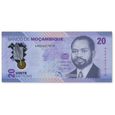 Банкнота Мозамбик 20 метикал 2024
