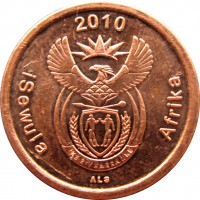 ЮАР 5 центов 2010