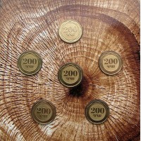 Набор монет Армении 2014 (6 монет в буклете)