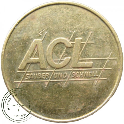 Жетон Австрия Автомойка ACL Sauber und schnell