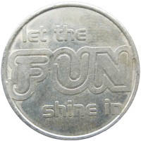 Жетон Великобритания Игровой Let the Fun Shine in