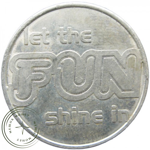 Жетон Великобритания Игровой Let the Fun Shine in