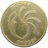 Жетон Бельгия Secher Drogen