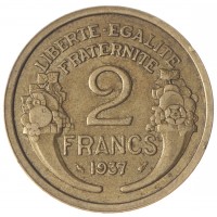 Франция 2 франка 1937