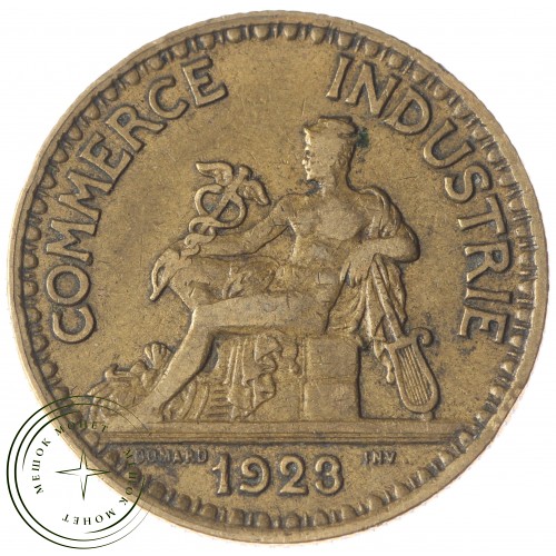Франция 2 франка 1923 — 93703131