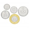Коморские острова 10 25 50 100 250 франков 2001-2020 набор 5 монет