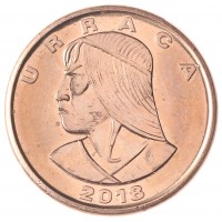 Монета Панама 1 сентесимо 2018