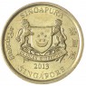 Сингапур 5 центов 2013