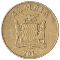 Монета Замбия 50 нгвей 2014
