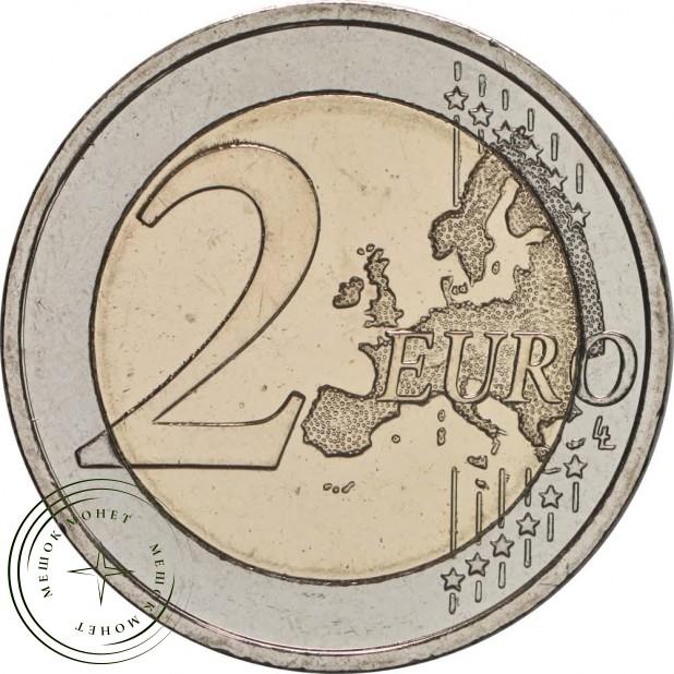 Эстония 2 евро 2023 Деревенская Ласточка