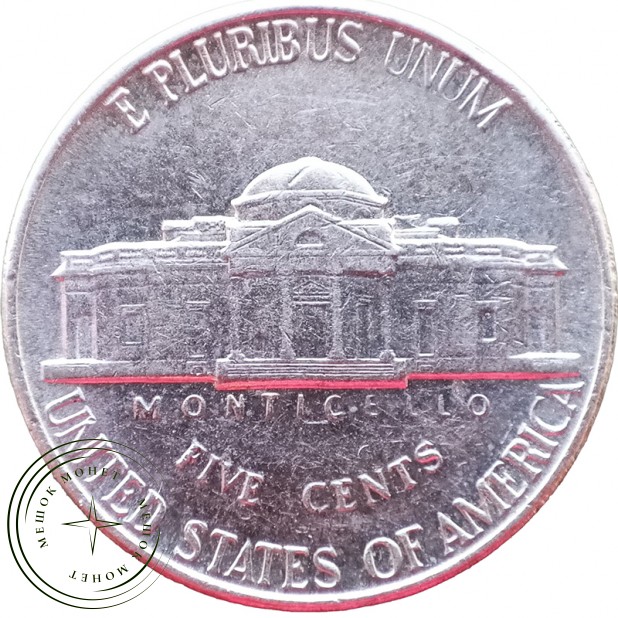 США 5 центов 1995 P