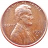 США 1 цент 1971 D