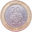 Ямайка 20 долларов 2000