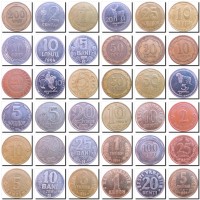 Набор монет бывших республик (36 монет)