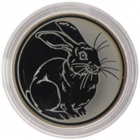 Монета 3 рубля 2011 Кролик