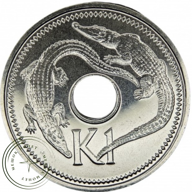 Папуа—Новая Гвинея 1 кина 2010 — 937046509