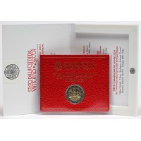 Монета Ватикан 2 евро 2024 Фома Аквинский