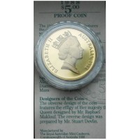 Австралия 5 долларов 1988 Новое здание парламента