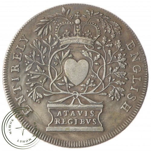 Копия медали в честь коронования Анны 1702 Британия — 40127775
